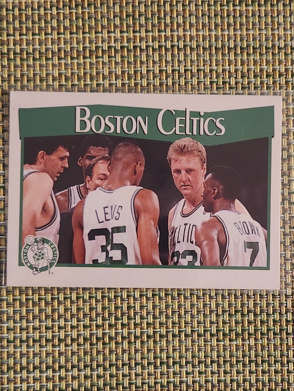 Larry Bird and the Boston Celtics Trading Card